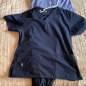Navy Wonderwink scrubs